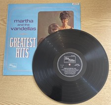 Martha and the Vandellas Greatest Hits- 12" Vinyl Stereo (1966) Motown Vintage
