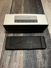 Bose Soundlink Mini Portable Wireless Bluetooth Speaker Silver No Power Adapter