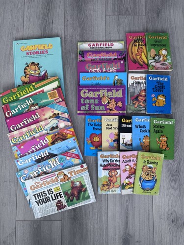 Vintage garfield paperback lot - vintage,