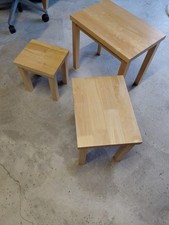 Next Light Oak Nest of 3