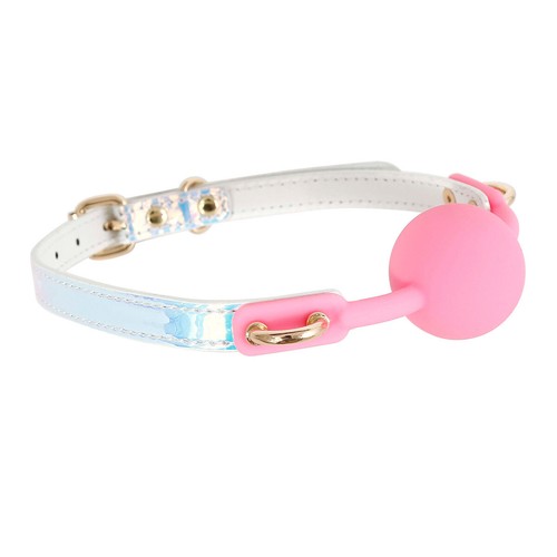 Solid silicone ball gag - ball,