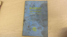 AUSTIN A35 DRIVERS HANDBOOK 1950'S
