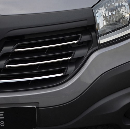 Chrome front grille accent - chrome,