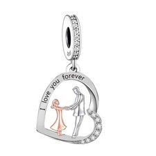 💖 Dad Daughter Charm Father