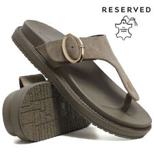 LADIES LEATHER WALKING SANDALS