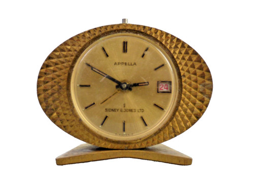 Vintage gold apella - gold, clock