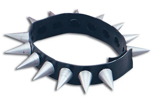 Spike punk choker - punk, 90s