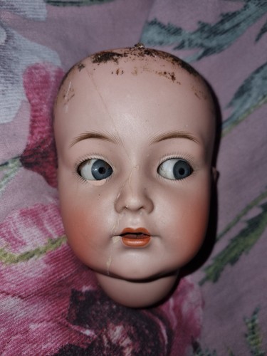 Vintage antique doll 117n - vintage,