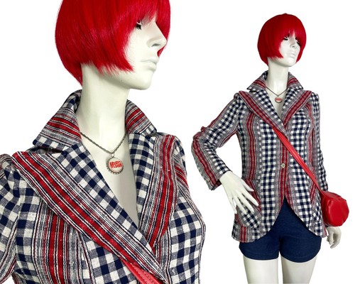 1960s vintage wide - , mod