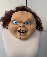 Halloween PVC Mask Chucky One Size fits All Fancy Dress Costume Party