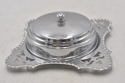 Vintage silver plated - vintage, butter