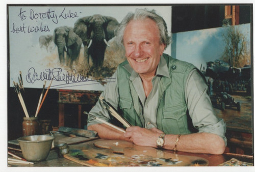 David shepherd signed photo - shepherd, /