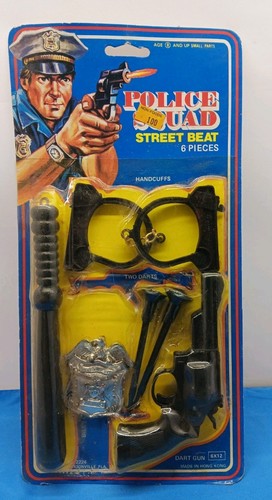 Vintage police squad street - police,