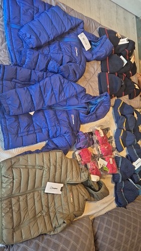 Berghaus coat and beanis - and, &