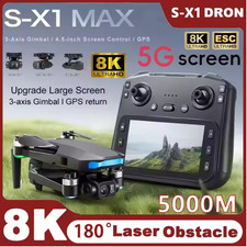 5G 4K GPS Drone with Camera WiFi RC Quadcopter Brushless Auto Return Follow Me