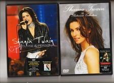 2 x "SHANIA TWAIN" DVD's - THE PLATINUM COLLECTION & UP CLOSE AND PERSONAL