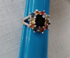 Diffused Sapphire 8x6mm