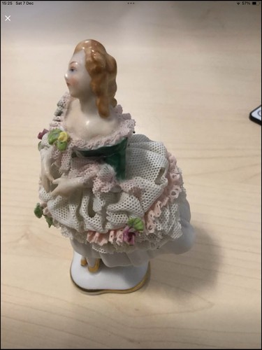 Dresden lady figure - lady,