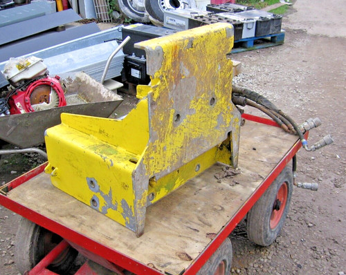 Snow plough bracket from - plough,