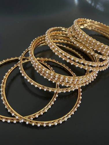 Indian gold plated bangles - , (
