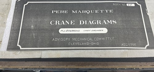Pere marquette railroad crane - pere,