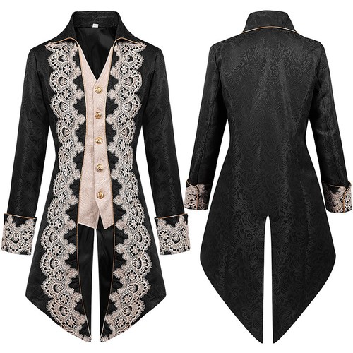 Mens retro gothic jacket - mens,