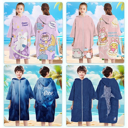 Kids bathrobe boys girls - boys,