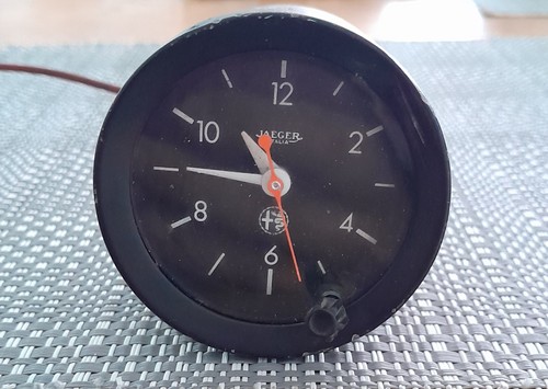 Alfa romeo jaeger car - jaeger, clock