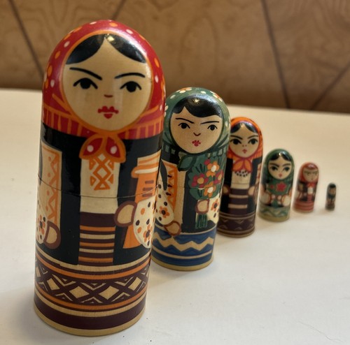 Vintage ussr pce matryoshka - vintage, 5