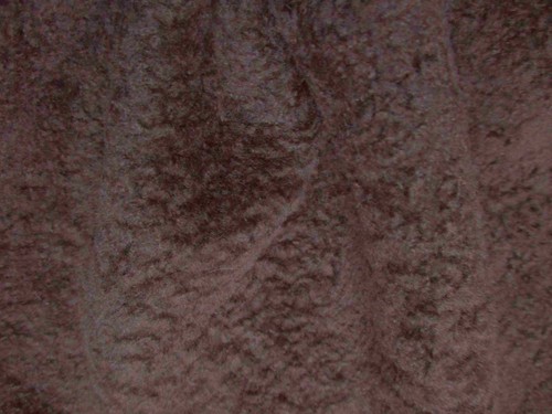 Taupe brown short curly - short,