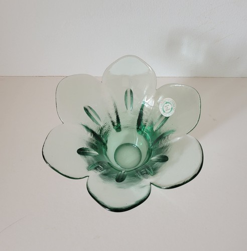 Vintage candle holder recycled - candle,