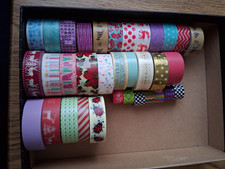 Washi Tape Set Job Lot Bundle Lots of Colours / Themes / Sparkle