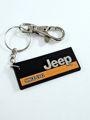 Jeep keychain automobile logo - jeep,
