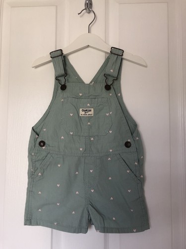 Oshkosh short dungarees green - oshkosh,