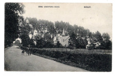 Belvedere Crayford Road Bexley Erith London Kent 1906 Vintage Edwardian Postcard