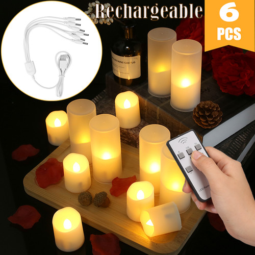 Led candles set with - set,