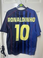 FC Barcelona 2004-05 Nike Basic Away Shirt (S) - Ronaldinho 10