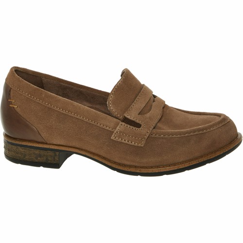 Women suede leather loafers - women,