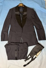 Tom Ford Black Wool Shawl