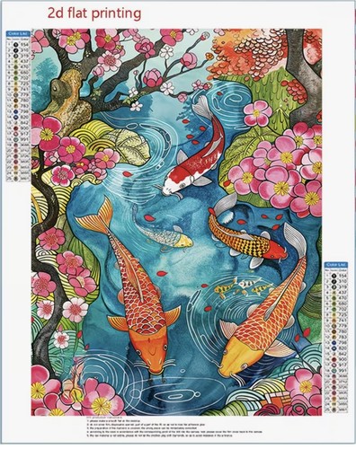 Koi carp pond lake diamond - carp,