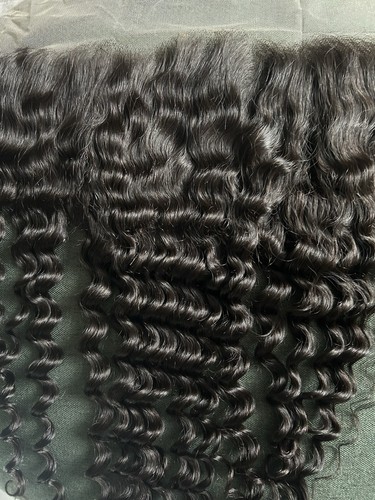 Transparent lace frontal - #1b,