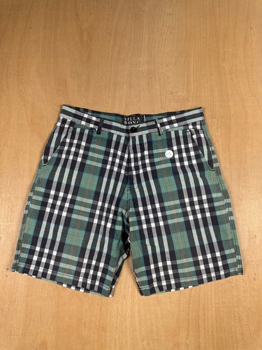 Billabong plaid cargo shorts - plaid,