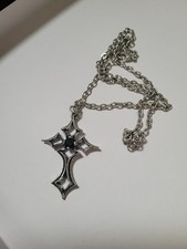 Alchemy cross necklace