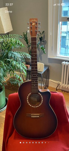 Art lutherie cedar folk cw - lutherie,,