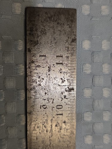 Starrett 4 hardened - 7.5", no.