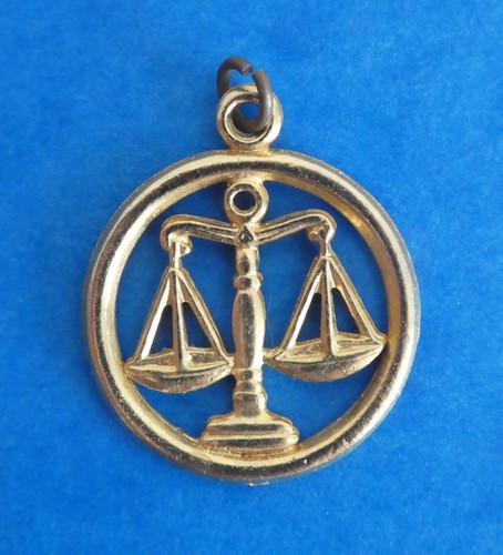 Vintage gold tone libra - vintage, scales