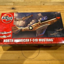Airfix A02047A North American F-51D Mustang 1/72 Scale Model Aircraft Kit (P-51)