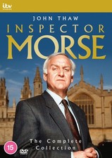 Inspector Morse: The Complete Collection DVD (2024) John Thaw cert 15 18 discs