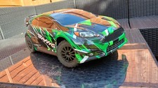 Traxxas Ford Fiesta ST Rally VXL - Green - 1/10th Scale RC Car *UPGRADED