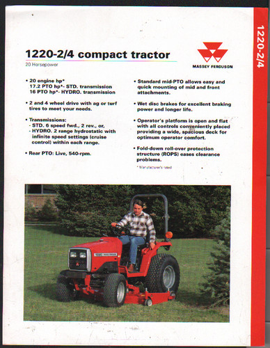 Massey ferguson 1220 4 - massey, "1220-2/4"